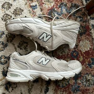 New Balance 530 Beige Running Shoes Sneakers Size 7